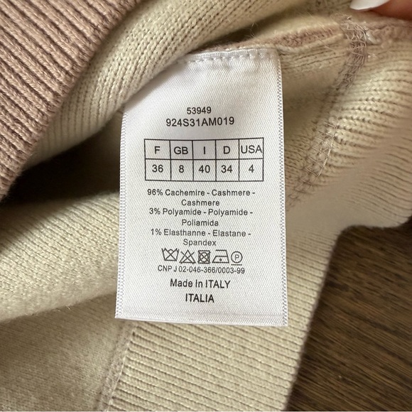 AUTHENTIC Christian Dior "LUCKY" Cashmere Sweater - Size 4 - Italy - Picture 7 of 11
